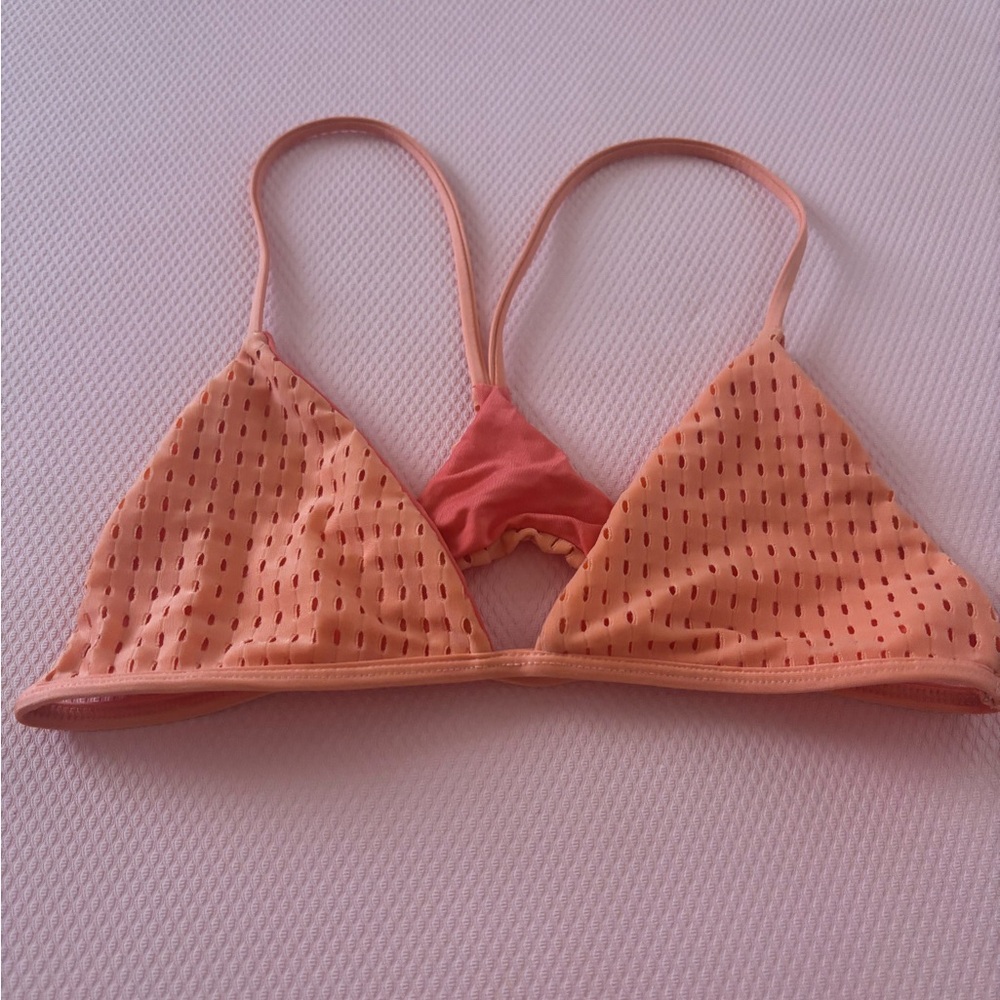 Acacia Swimwear Coral Bikini Top